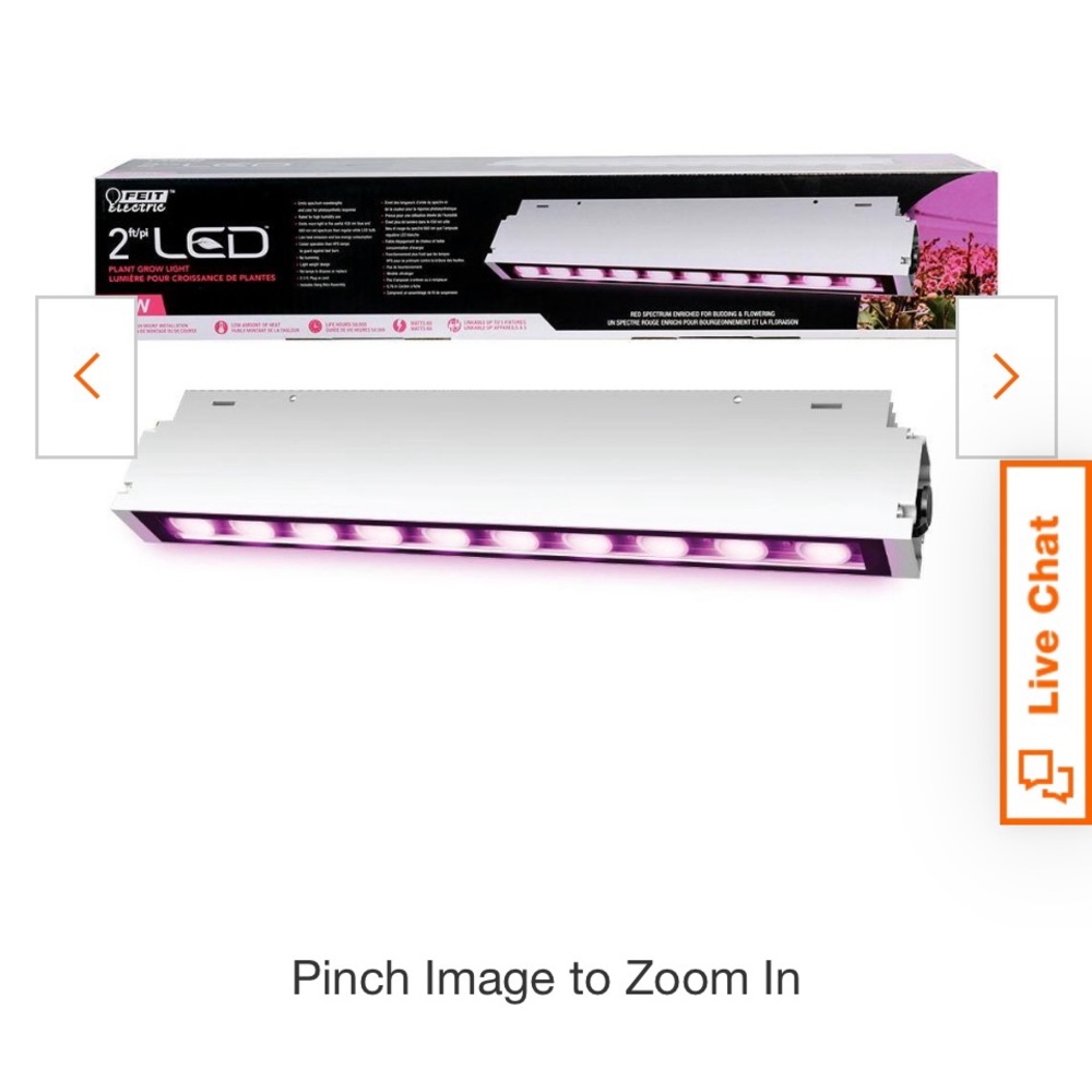 Feit Electric 2 ft. 60-Watt Heavy-Duty LED Indoor/Outdoor Grow Light Fixture
